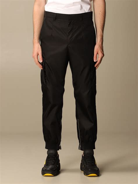 prada black pants|prada cargo pants.